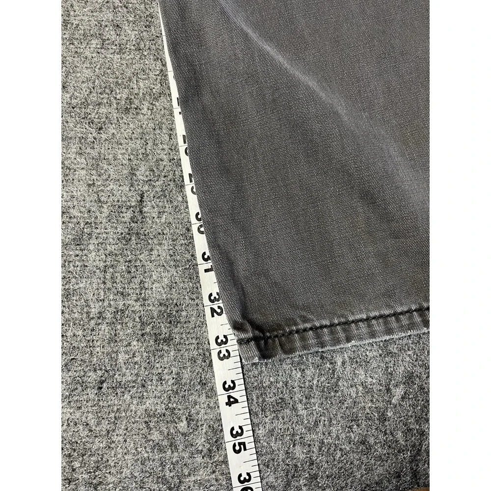 Vintage Levi's‎ Pants Men 36x34 514 Slim Straight Leg Black Washed Denim Jean